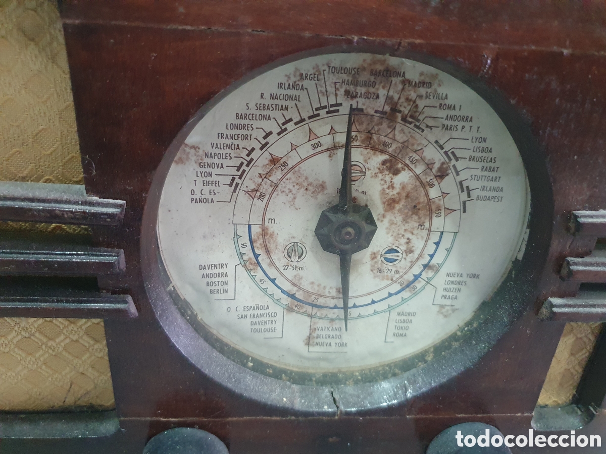Radios de v&aacute;lvulas: Antigua radio Philips a v&aacute;lvulas. - Foto 2