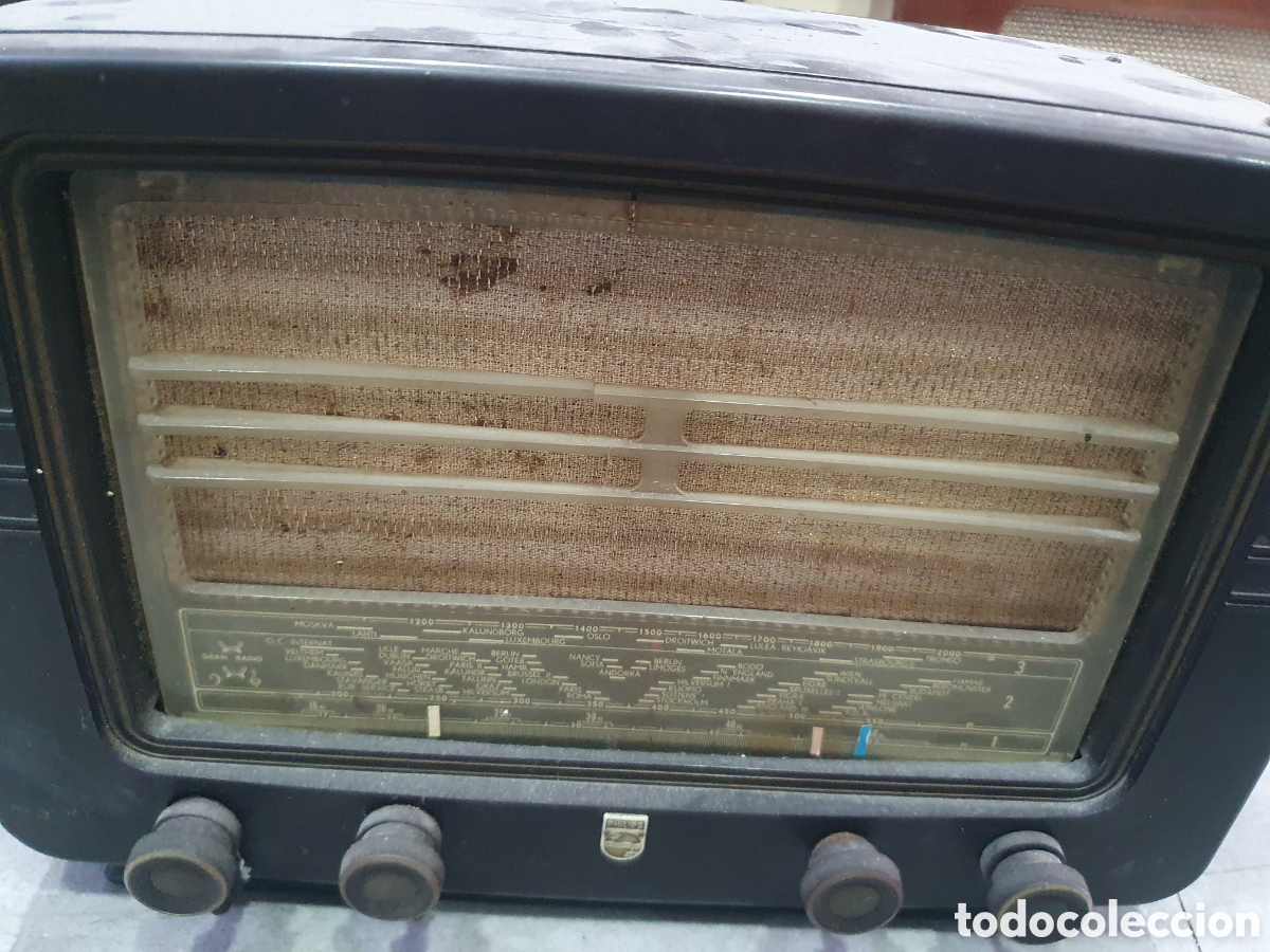 Radios de v&aacute;lvulas: Radio Philips a valvulas - Foto 4