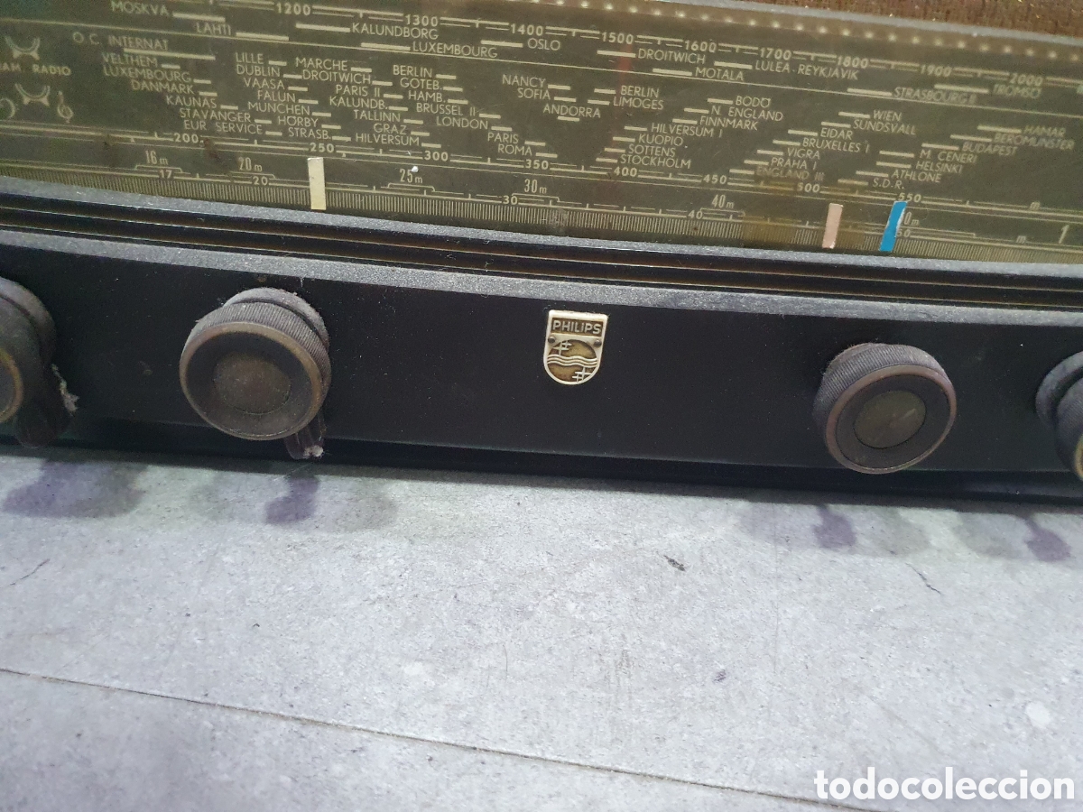 Radios de v&aacute;lvulas: Radio Philips a valvulas - Foto 5