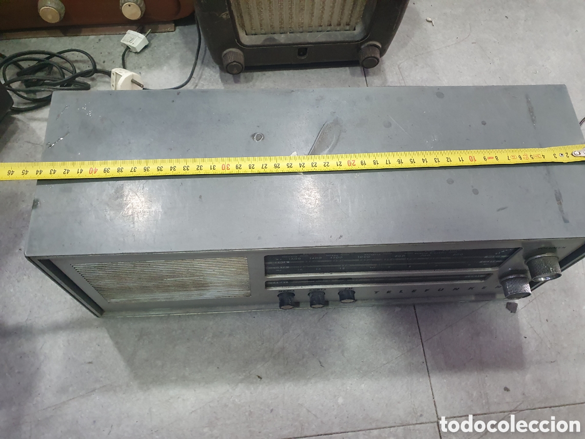 Radios de v&aacute;lvulas: Radio de v&aacute;lvulas Telefunken Campanela - Foto 7