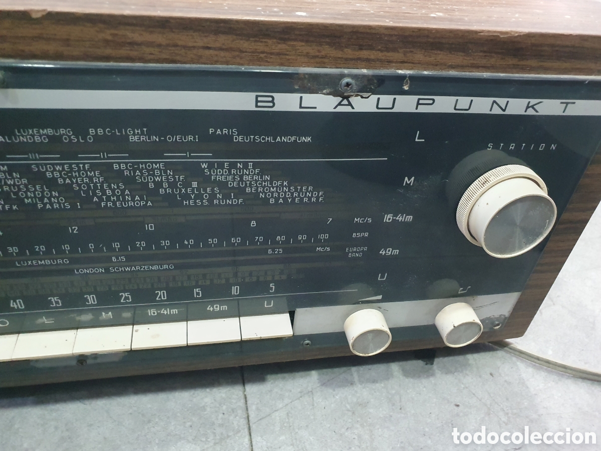 Radios de v&aacute;lvulas: Radio Blaupunkt Oslo a valvulas - Foto 2
