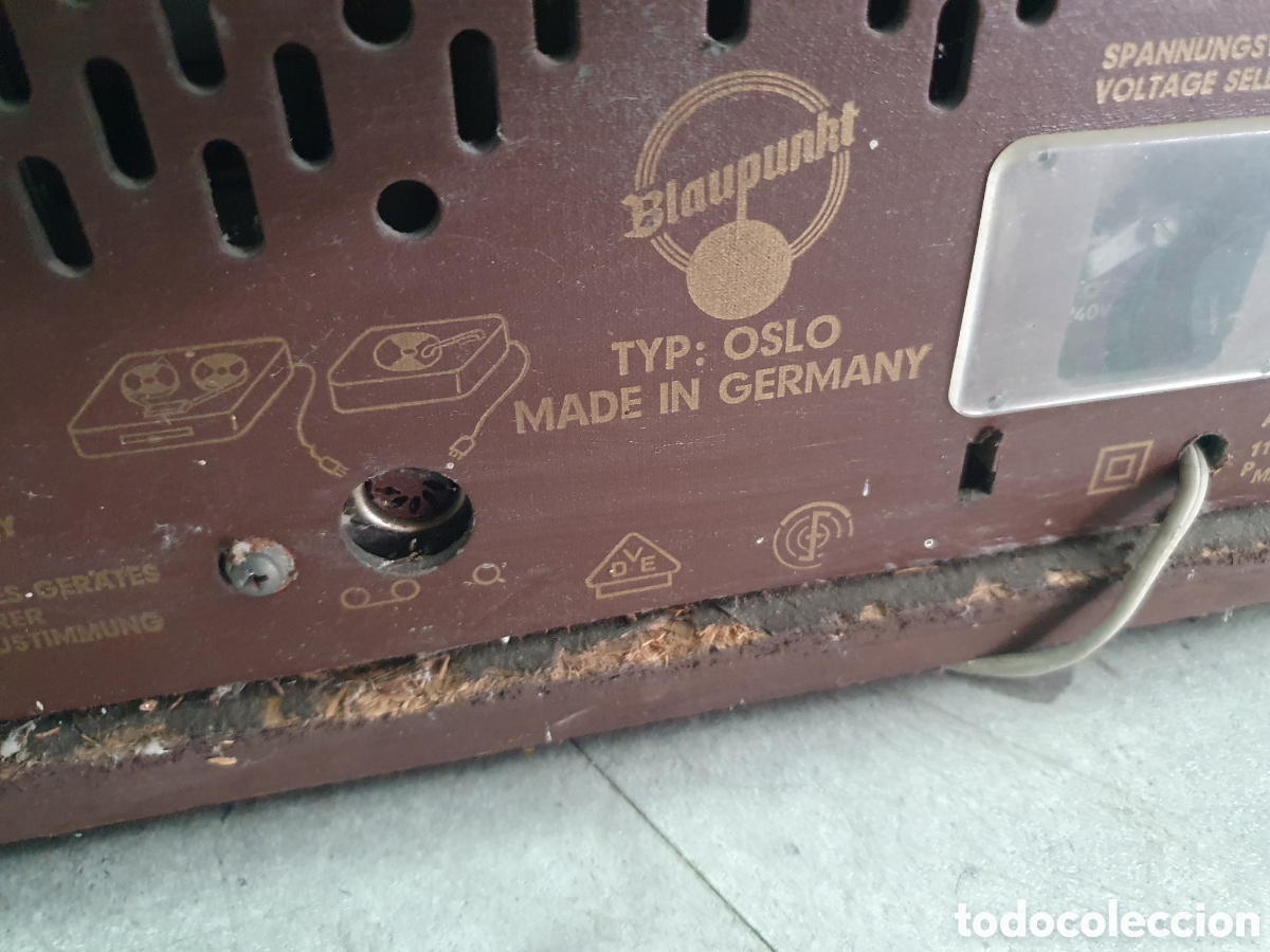 Radios de v&aacute;lvulas: Radio Blaupunkt Oslo a valvulas - Foto 3