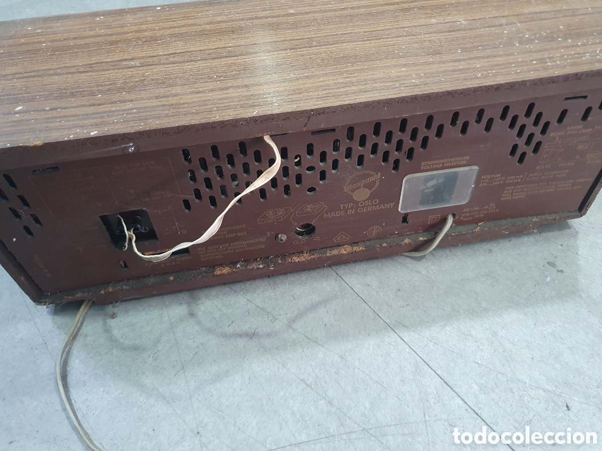 Radios de v&aacute;lvulas: Radio Blaupunkt Oslo a valvulas - Foto 4