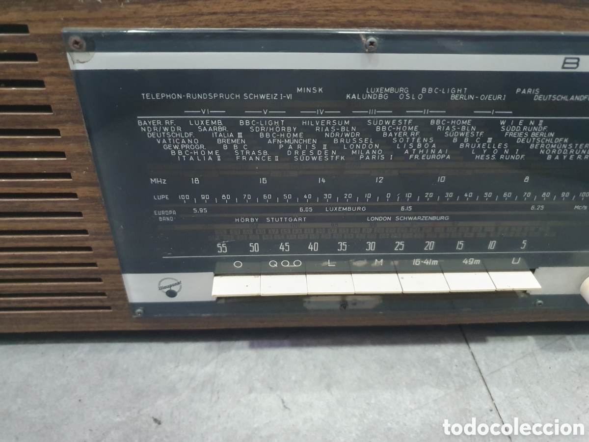 Radios de v&aacute;lvulas: Radio Blaupunkt Oslo a valvulas - Foto 5
