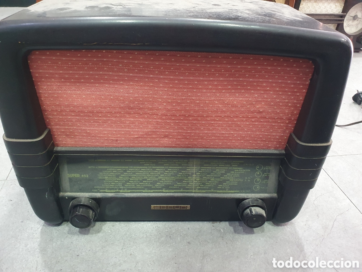 Radios de v&aacute;lvulas: Radio Braun a valvulas - Foto 2