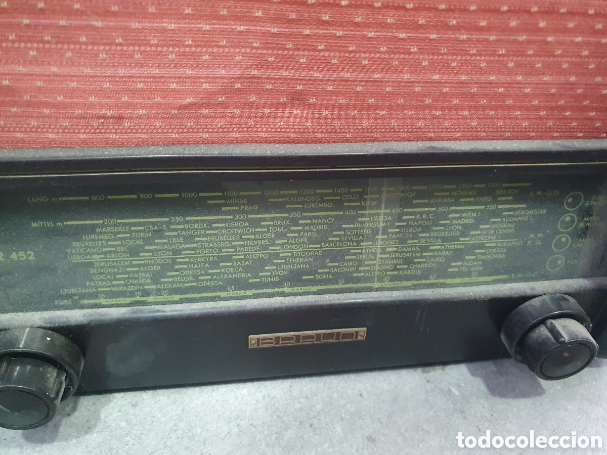 Radios de v&aacute;lvulas: Radio Braun a valvulas - Foto 3