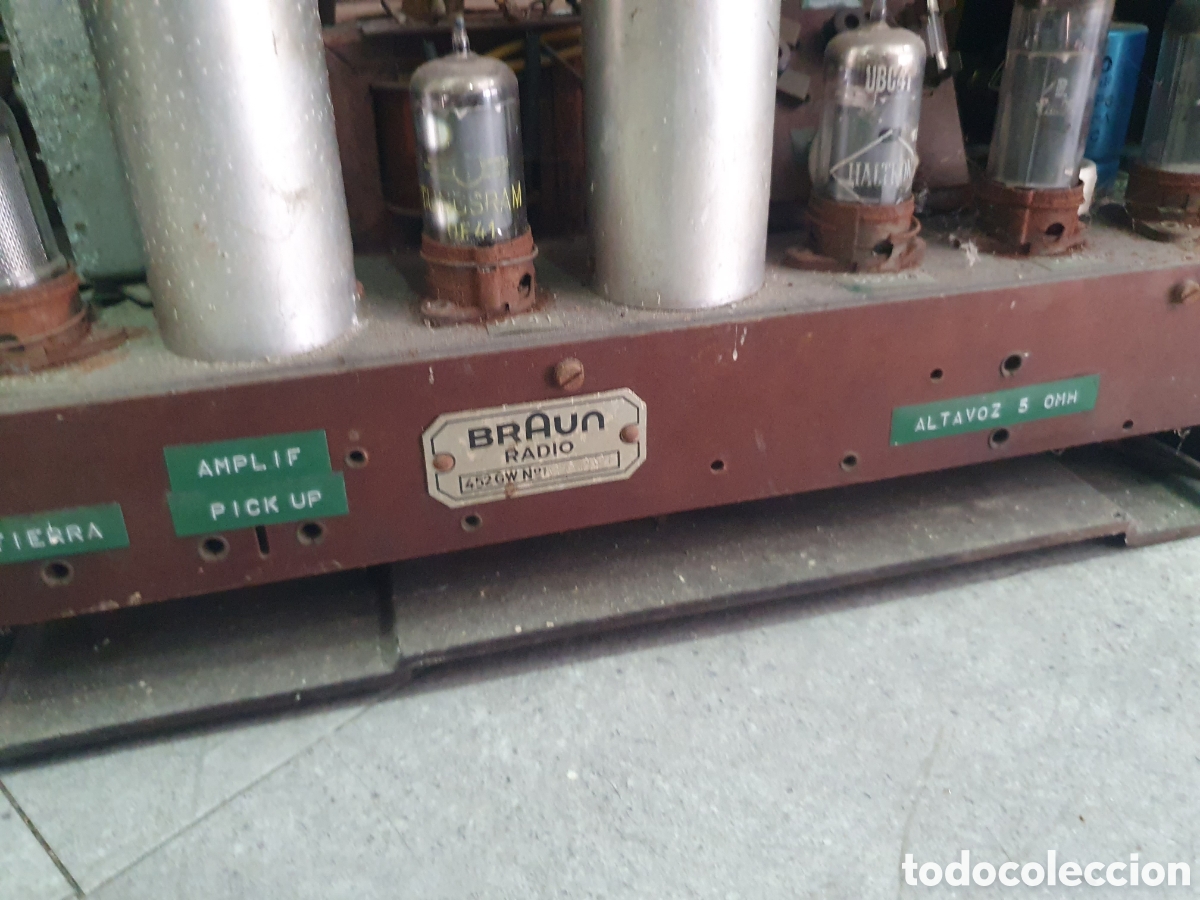 Radios de v&aacute;lvulas: Radio Braun a valvulas - Foto 6