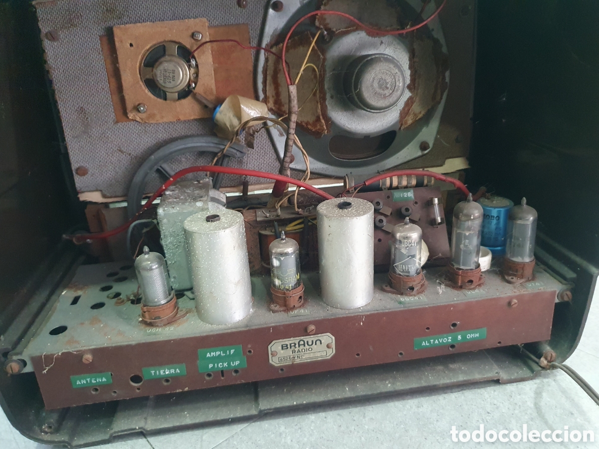 Radios de v&aacute;lvulas: Radio Braun a valvulas - Foto 7