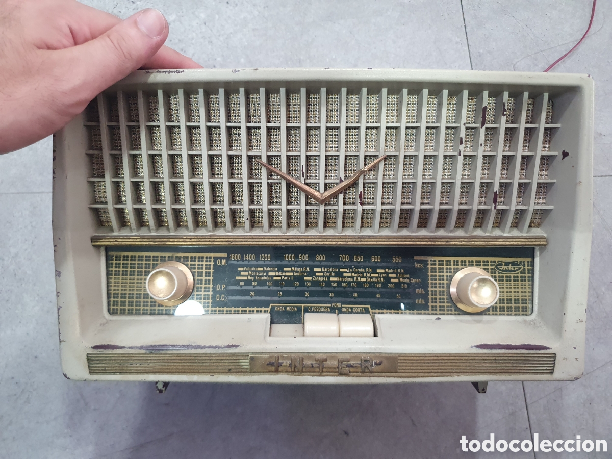 Radios de v&aacute;lvulas: Radio de baquelita Inter Texas AM - Foto 3