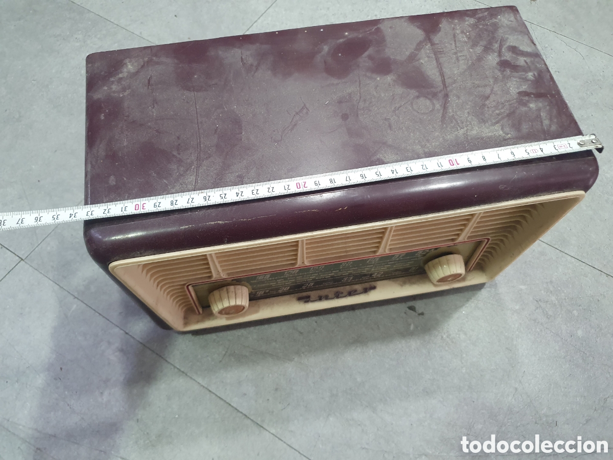 Radios de v&aacute;lvulas: Radio a v&aacute;lvulas Inter 416. (B) - Foto 4