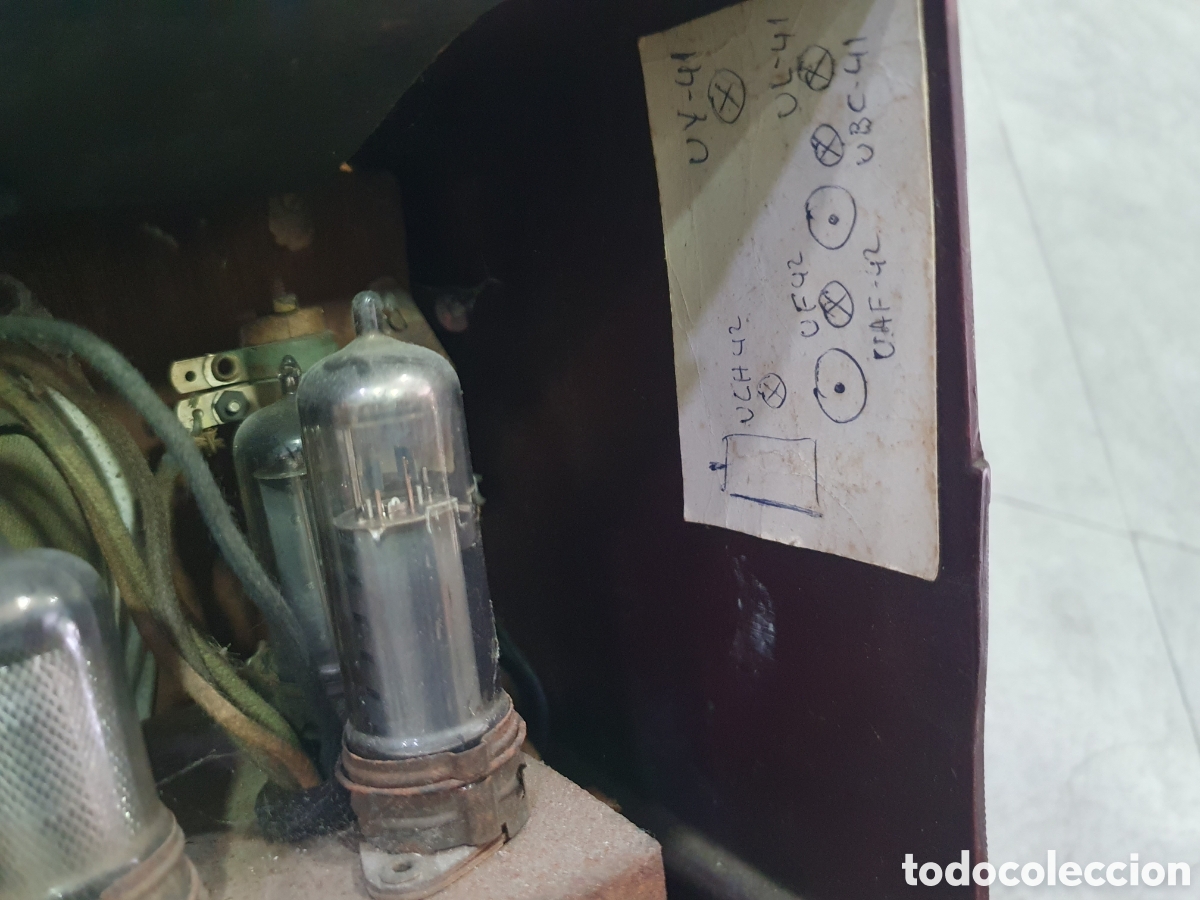 Radios de v&aacute;lvulas: Radio a v&aacute;lvulas Inter 416. (B) - Foto 6