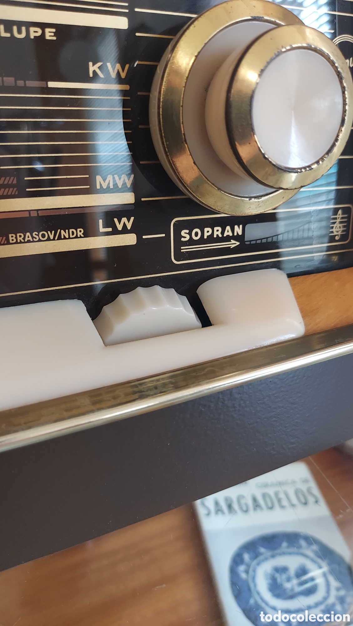 Radios de v&aacute;lvulas: Radio de v&aacute;lvulas Blaupunkt Granada 1959 - Foto 5
