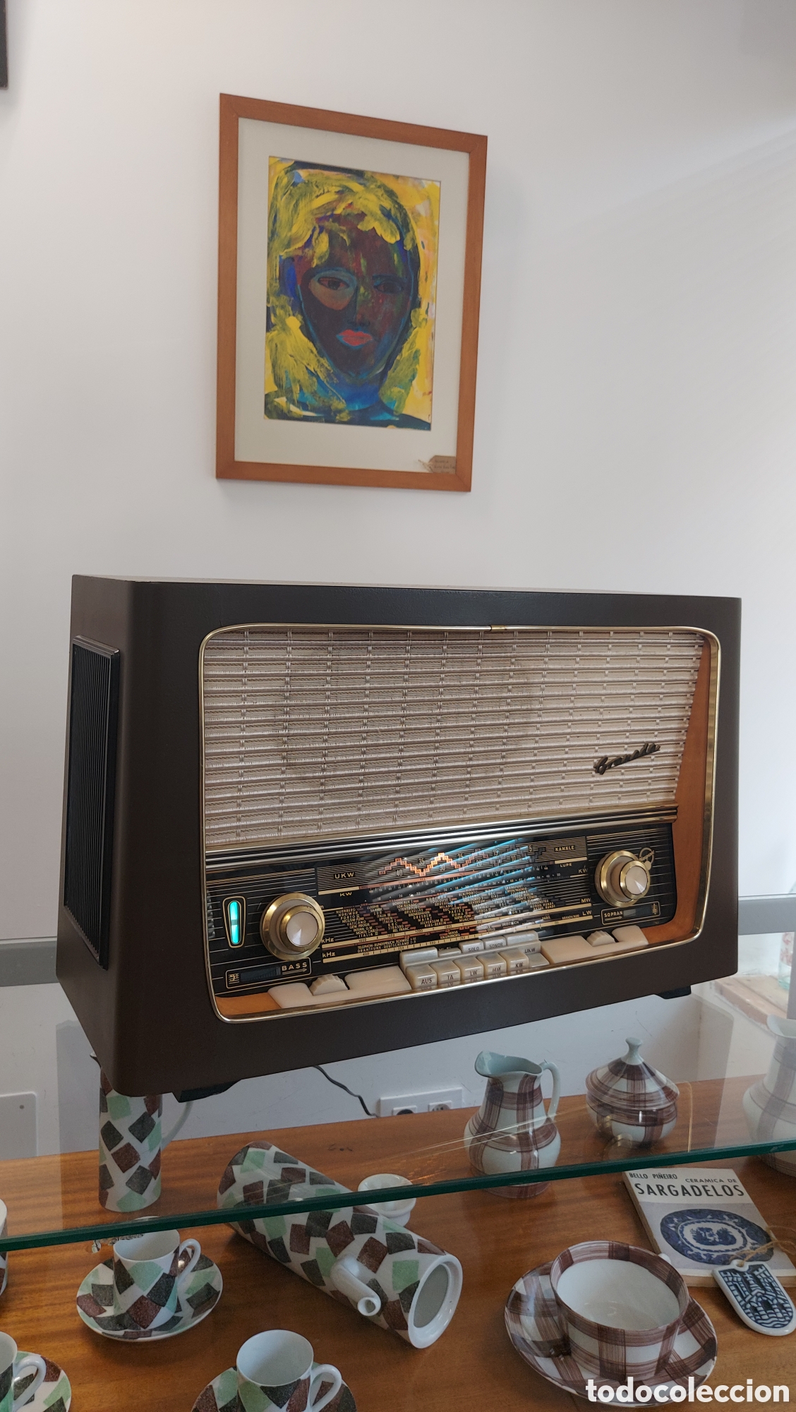 Radios de v&aacute;lvulas: Radio de v&aacute;lvulas Blaupunkt Granada 1959 - Foto 10