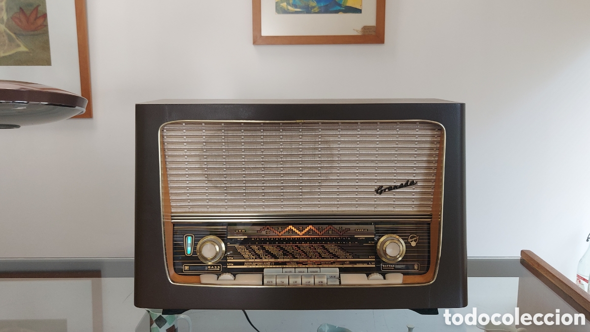 Radios de v&aacute;lvulas: Radio de v&aacute;lvulas Blaupunkt Granada 1959