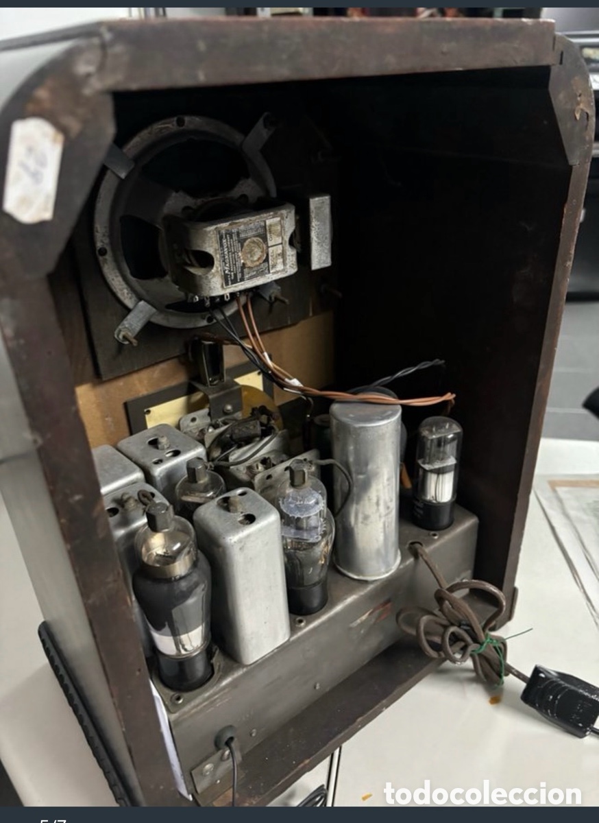 Radios de v&aacute;lvulas: Radio Antigua de v&aacute;lvulas ECHOPHONE - Foto 5
