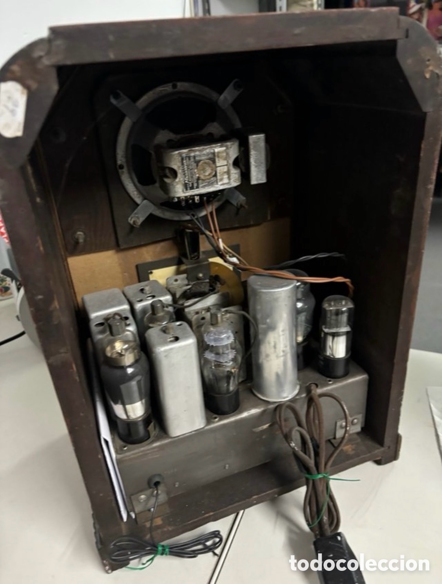 Radios de v&aacute;lvulas: Radio Antigua de v&aacute;lvulas ECHOPHONE - Foto 6