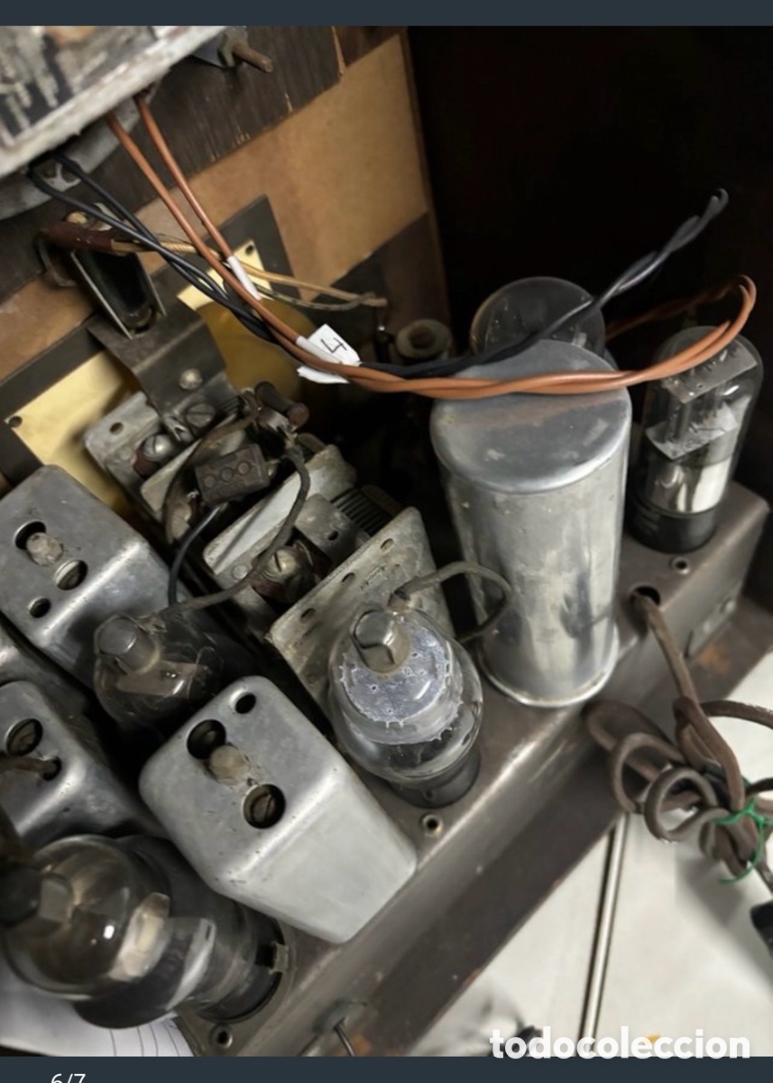 Radios de v&aacute;lvulas: Radio Antigua de v&aacute;lvulas ECHOPHONE - Foto 7
