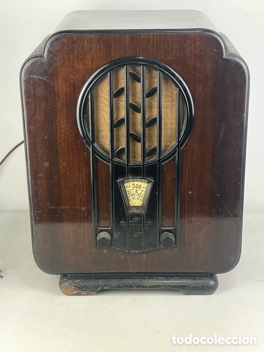 Radios de v&aacute;lvulas: CAJA DE RADIO PHILIPS 630 A SUPER INDUCTANTE