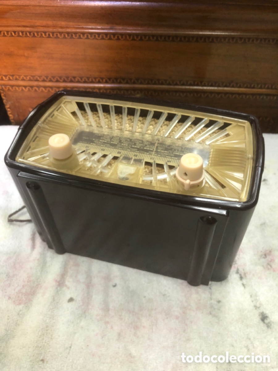 Radios de v&aacute;lvulas: Radio francesa baquelita - Foto 5