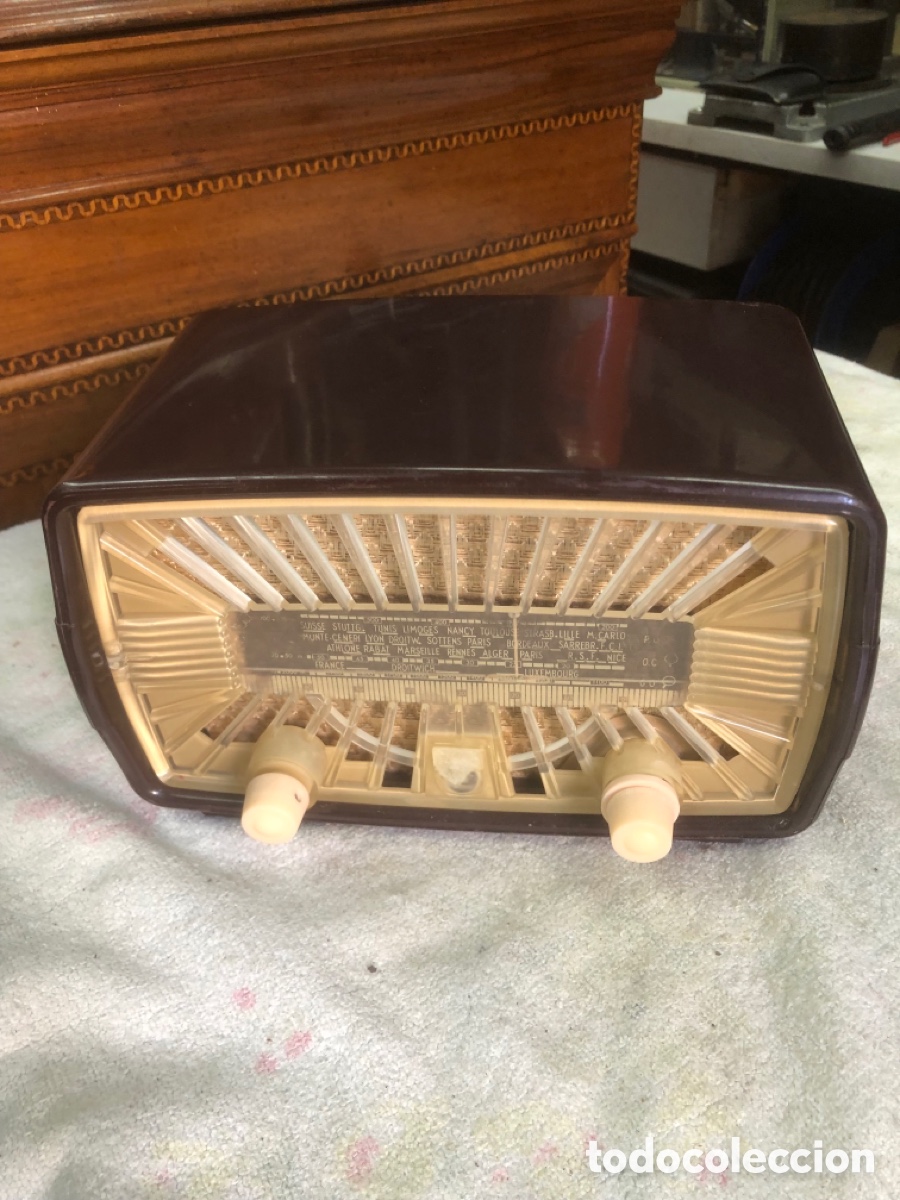 Radios de v&aacute;lvulas: Radio francesa baquelita - Foto 16