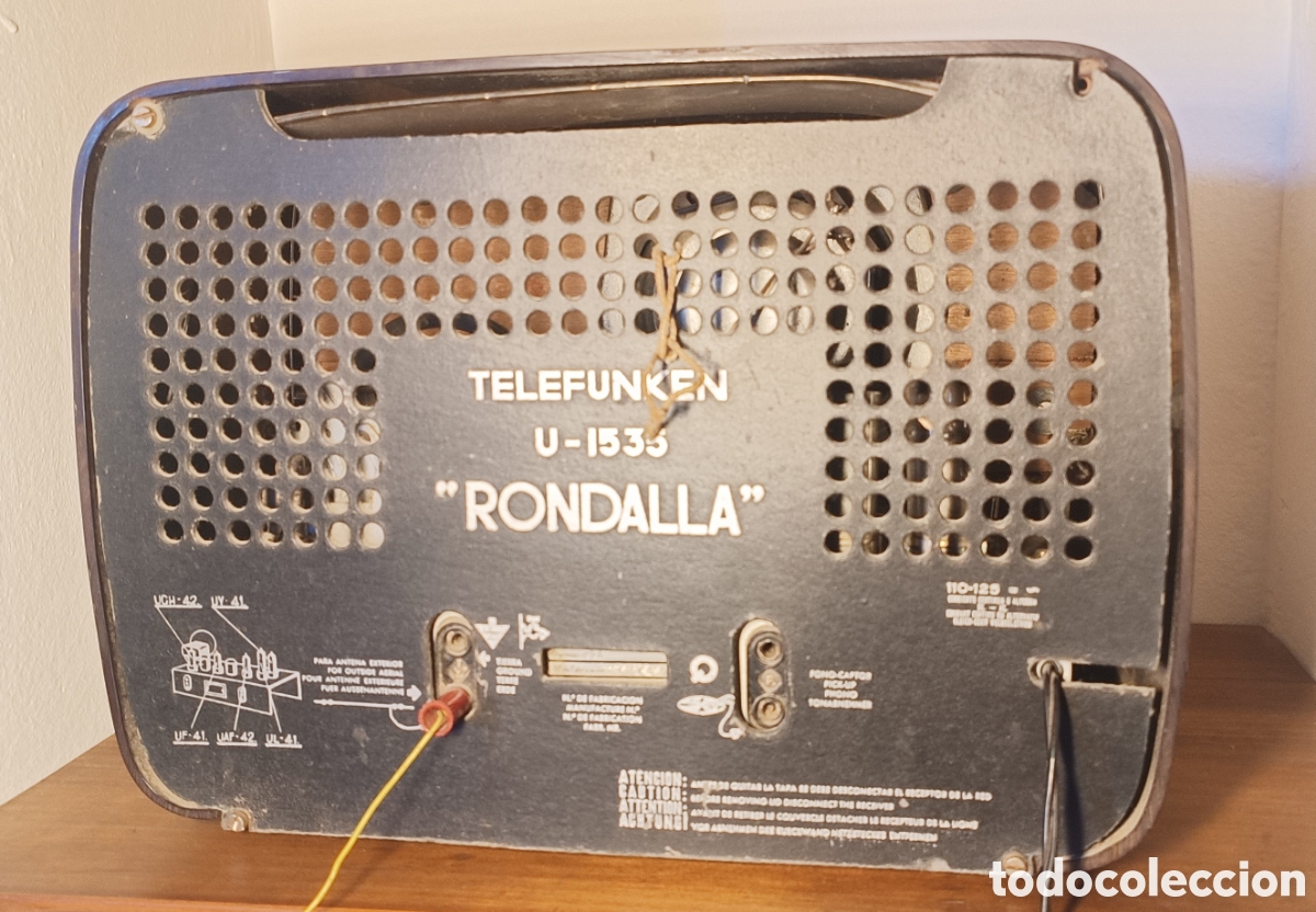 Radios de v&aacute;lvulas: Radio vintage Telefunken - Foto 2