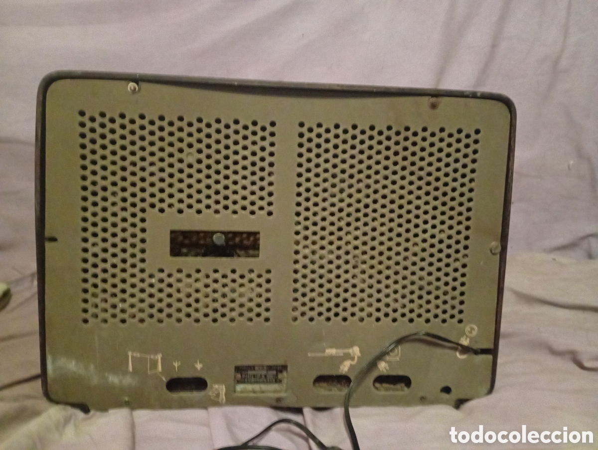 Radios de v&aacute;lvulas: RADIO PHILIPS Tipo BE 462A VALVULAS BAQUELITA - Foto 3