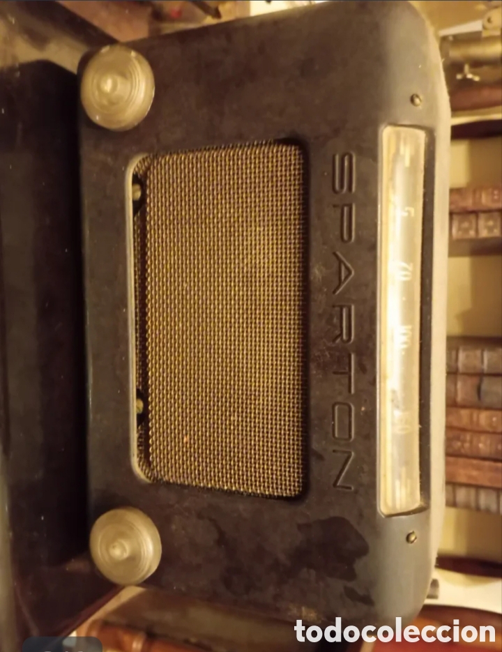 Radios de v&aacute;lvulas: Radio de baquelita a v&aacute;lvulas marca Sparton - Foto 2