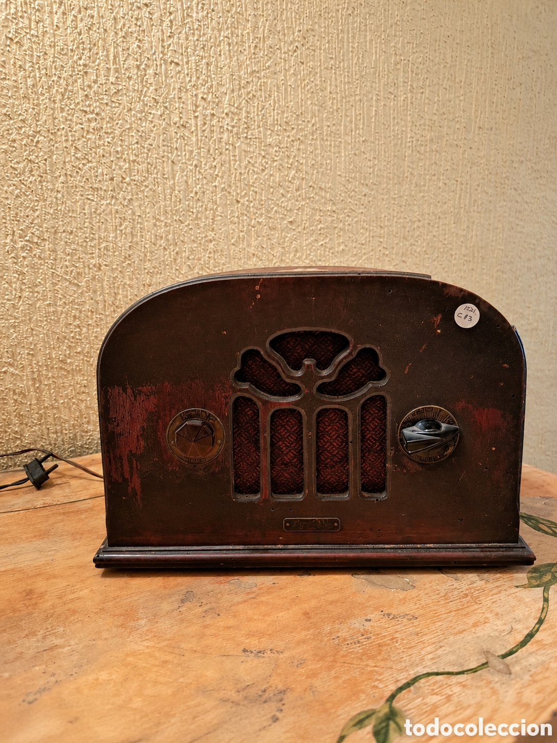 Radios de v&aacute;lvulas: Radio de v&aacute;lvulas Lucille &ndash; Katzenstein & Keene New York &ndash; c. 1934