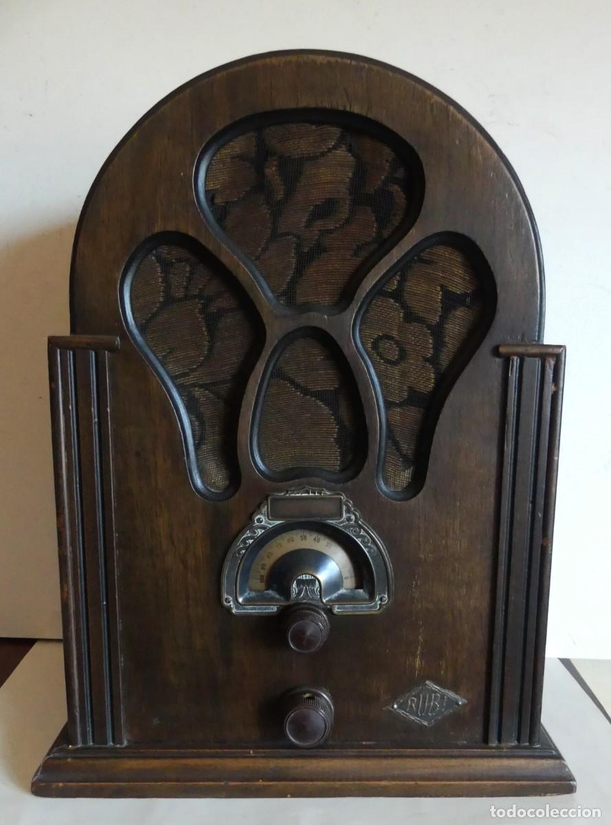 Radios de v&aacute;lvulas: ANTIGUO APARATO DE RADIO DE PRINCIPIOS DEL SIGLO XX ( NO FUNCIONA )( PAGO POR BIZUM )