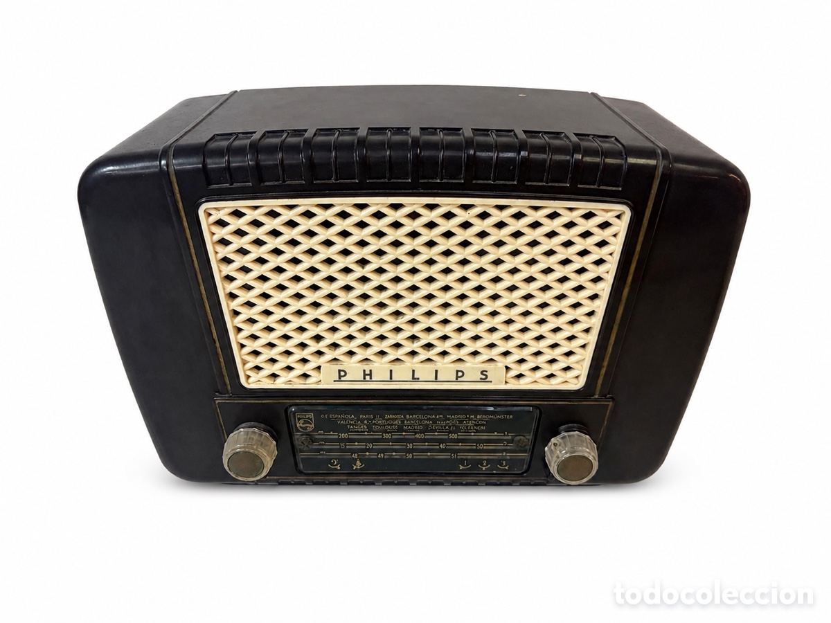 Radios de v&aacute;lvulas: Radio Phillips Espa&ntilde;a 1963