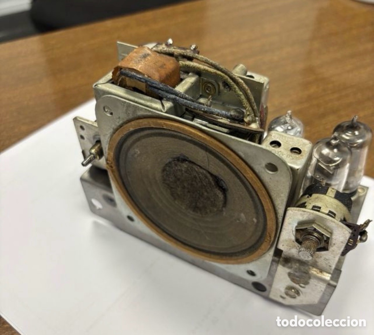 Radios de v&aacute;lvulas: Radio Antigua de v&aacute;lvulas zenith R412 - Foto 5