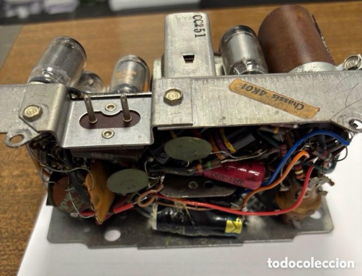 Radios de v&aacute;lvulas: Radio Antigua de v&aacute;lvulas zenith R412 - Foto 8
