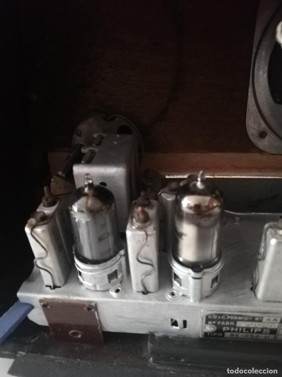 Radios de v&aacute;lvulas: Radio de V&aacute;lvulas, chasis de una Philips - Foto 4