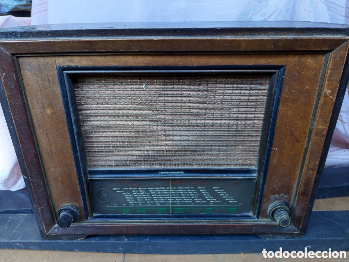 Radios de v&aacute;lvulas: Radio Telefunken 465 Tropical v&aacute;lvulas