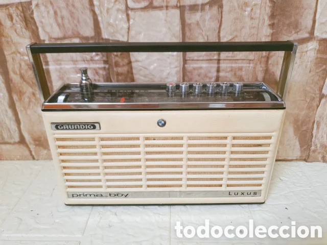 Radios de v&aacute;lvulas: RADIO GRUNDIG PRIMA BOY LUXUS ANTIGUA TRANSISTOR VINTAGE &Eacute;POCA TRANSISTORES