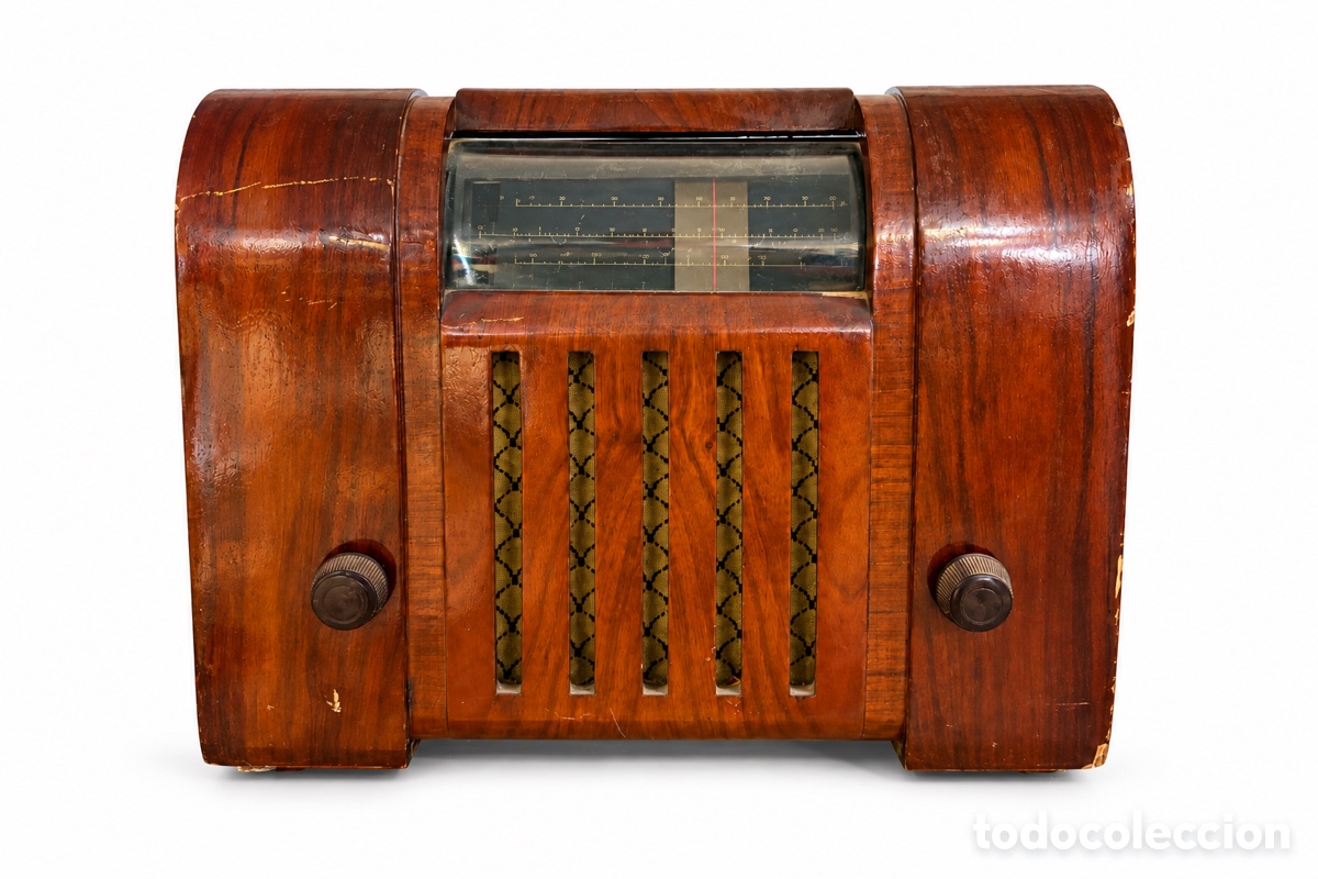 Radios &agrave; lampes: Radio Blaupunkt 4W7 by Ideal Werke AG Berl&iacute;n 1935-1938 de uso en Segunda Guerra Mundial