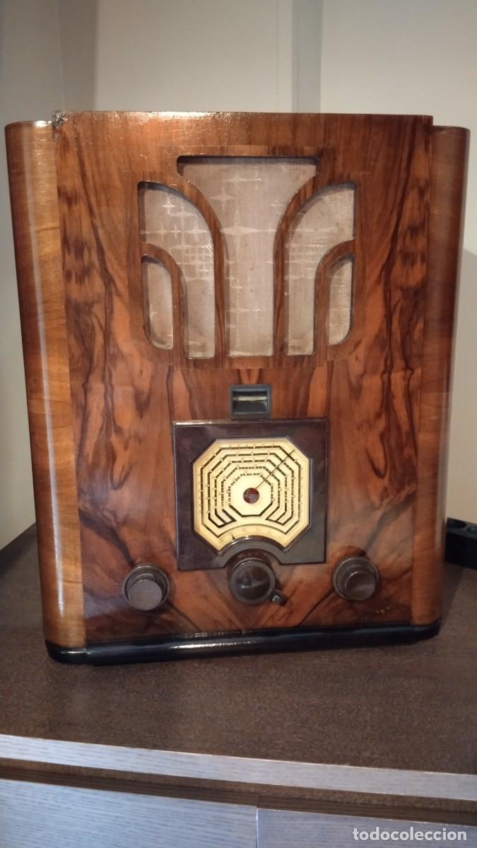 Radios de v&aacute;lvulas: Radio Philips super inductancia