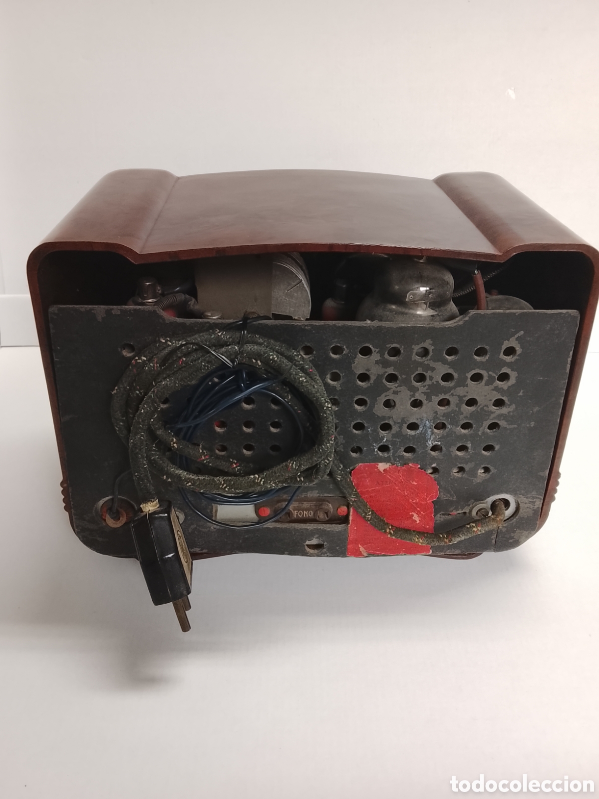 Radios de v&aacute;lvulas: Radio de baquelita peque&ntilde;a - Foto 5