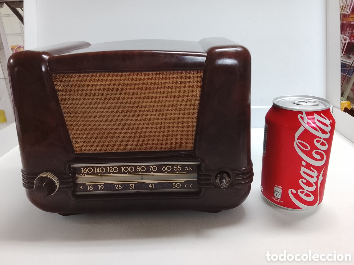 Radios de v&aacute;lvulas: Radio de baquelita peque&ntilde;a - Foto 8