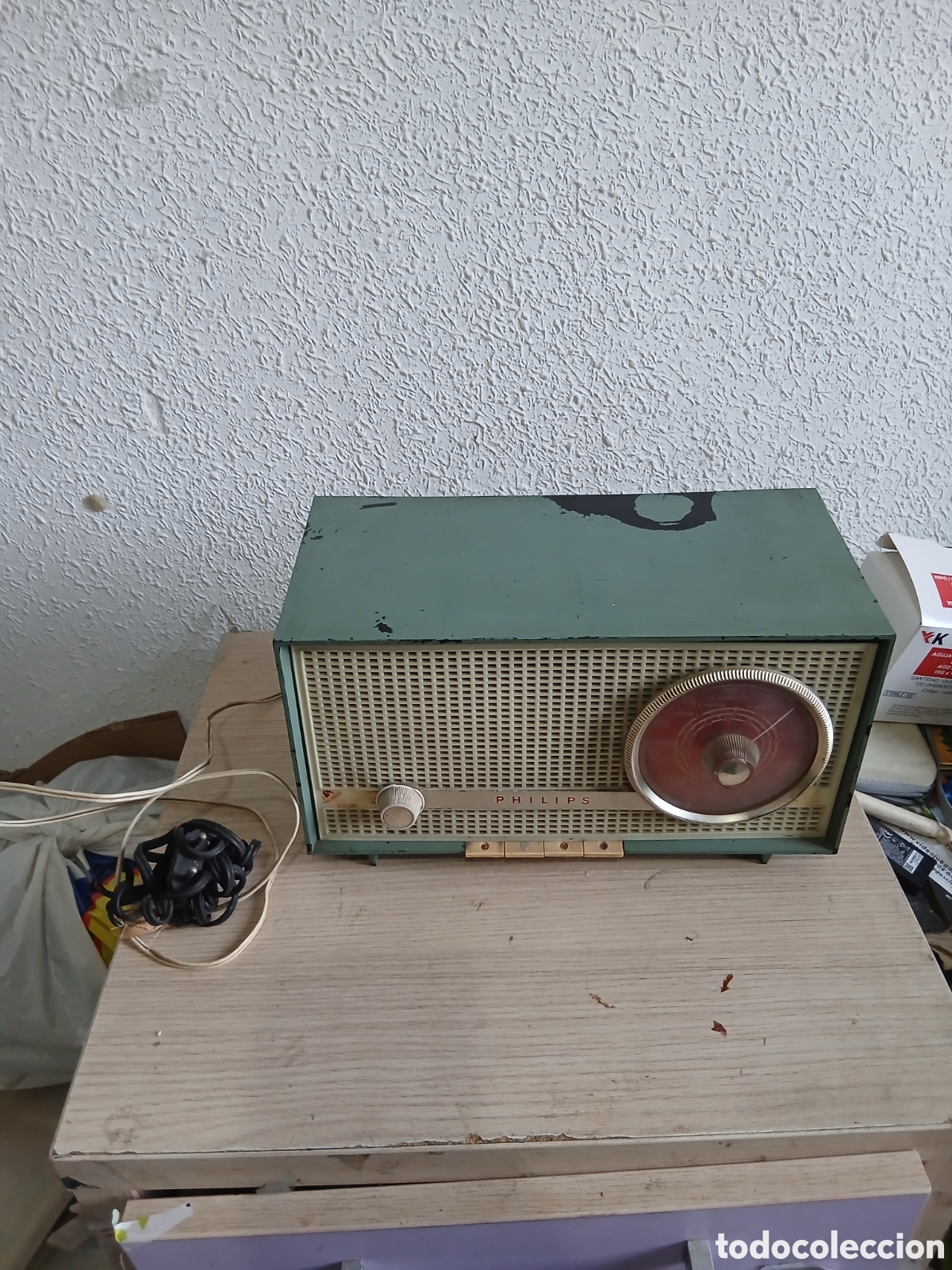 Radios de v&aacute;lvulas: ANTIGUA RADIO A V&Aacute;LVULAS PHILIPS SIN PROBAR,,VER FOTOS