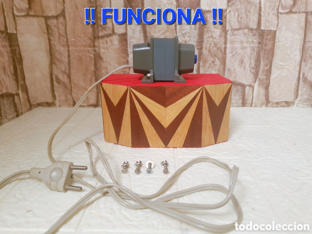 R&ouml;hrenempf&auml;nger: !! FUNCIONA!! CAJA MADERA + TRANSFORMADOR 220V A 125V 50 VA VATIOS RADIO ANTIGUA V&Aacute;LVULAS BAQUELITA