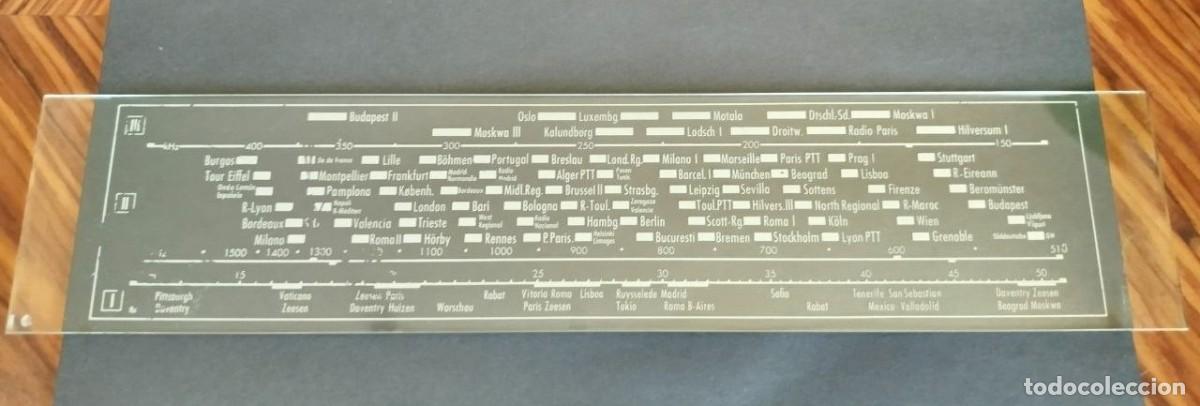R&ouml;hrenempf&auml;nger: DIAL DE CRISTAL PARA RADIO ANTIGUA
