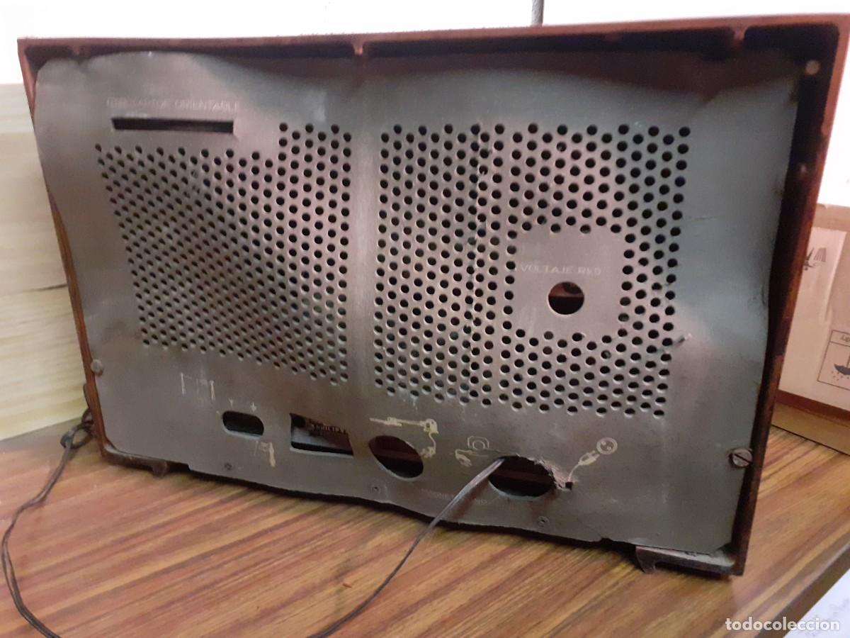 Radios de v&aacute;lvulas: R&agrave;dio Philips de v&agrave;lvules a&ntilde;os 50 - Foto 7