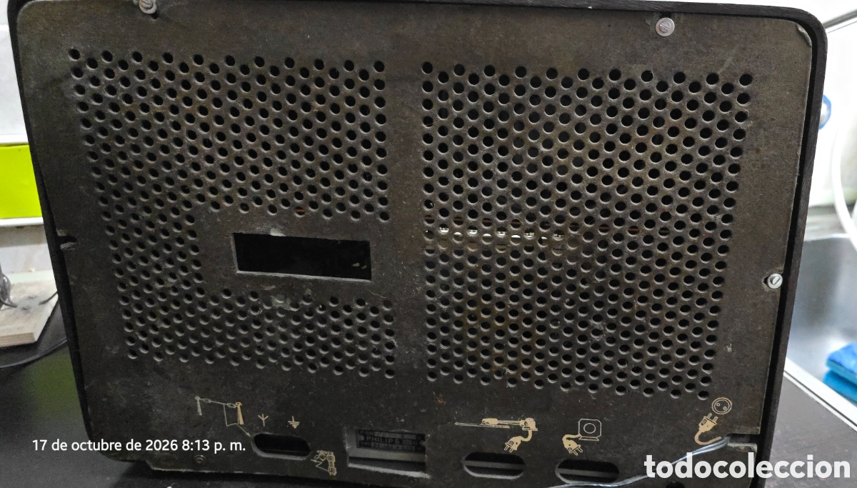 Radios de v&aacute;lvulas: Radio Phillips BE-462 45W 125V - Foto 8