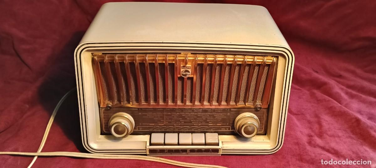 Radios de v&aacute;lvulas: RADIO PHILIPS PHILETTA BD263U, FUNCIONA , VER FOTOS, VIDEO Y DESCRIPCION