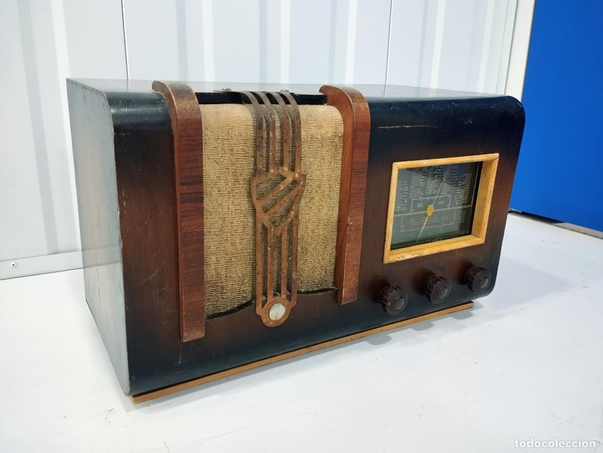 Radios de v&aacute;lvulas: Gran Radio de v&aacute;lvulas Clarville A5. Francia 1.937