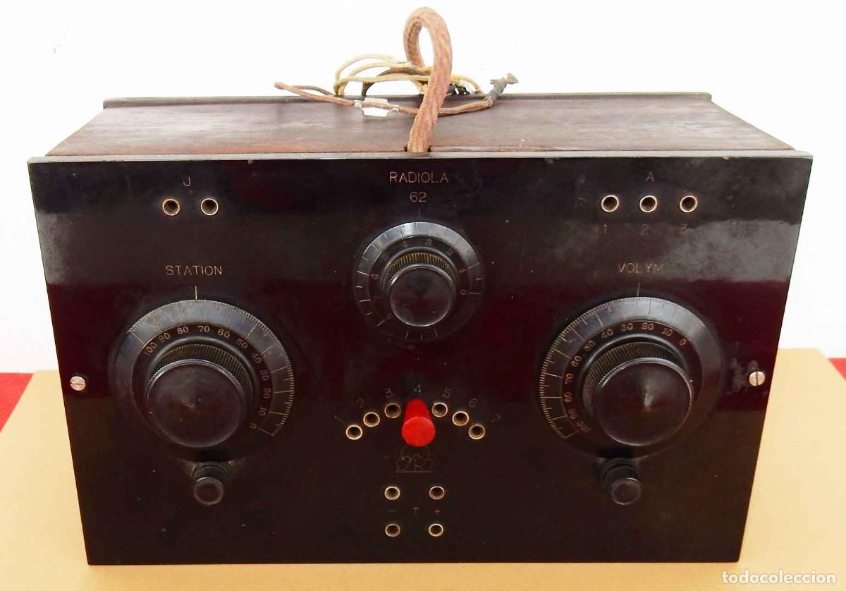 Radios de v&aacute;lvulas: Radio RADIOLA M 62 - del a&ntilde;o 1929 - Foto 3