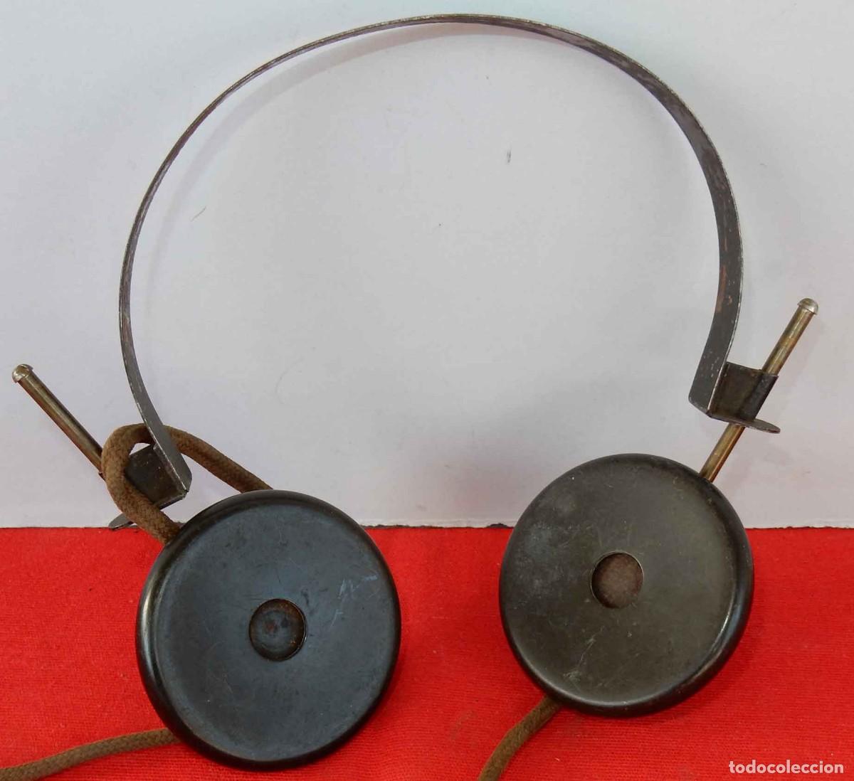 Radios &agrave; lampes: Cascos o auriculares para radio de Galena - C1930