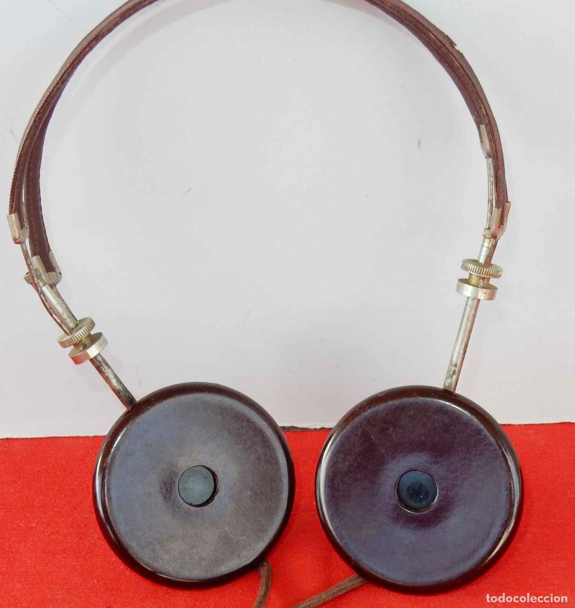 Radios &agrave; lampes: Cascos o auriculares OMEGA para radio de Galena - C1930