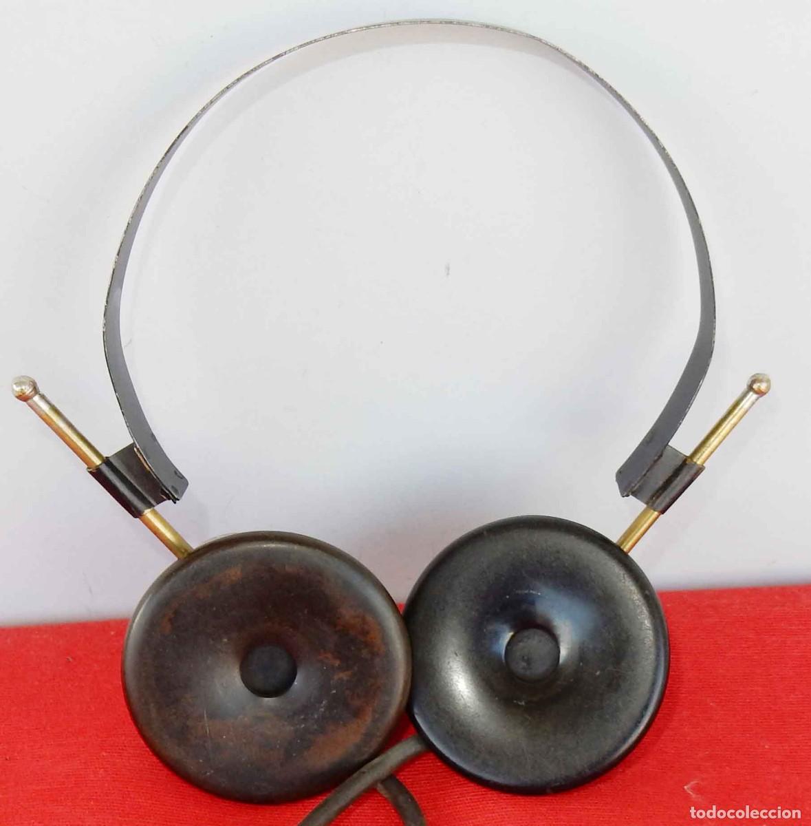 Radios &agrave; lampes: Cascos o auriculares AMATOPHON para radio de Galena - C1930